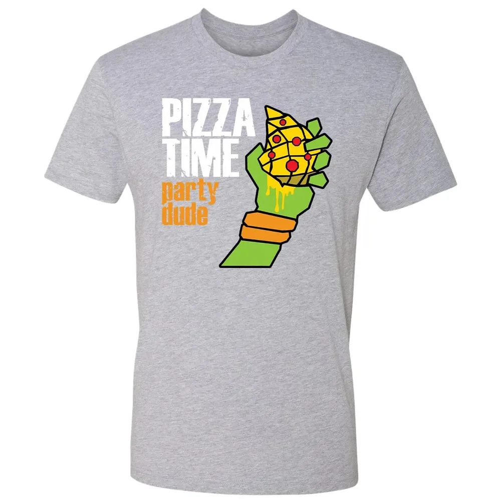 Pizza Time Party Dude Premium Unisex T-shirt - 9