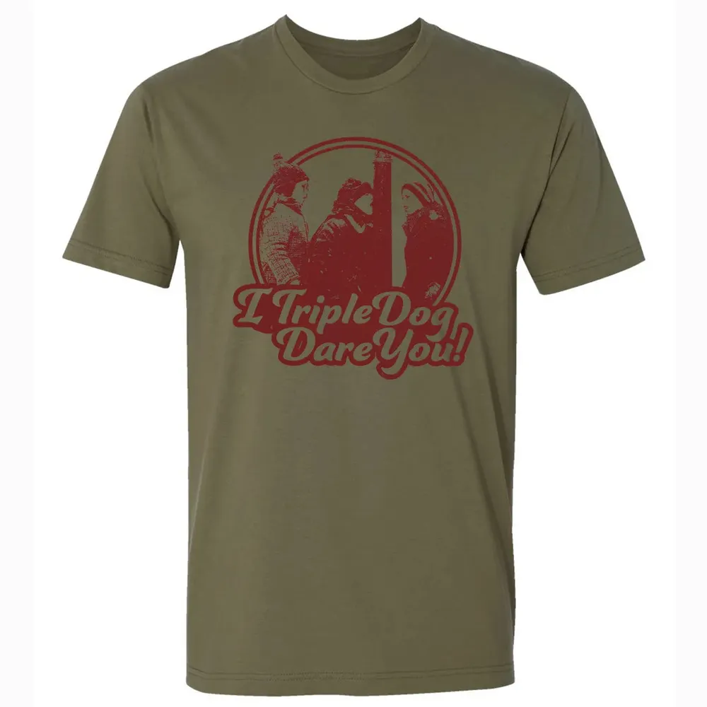 I Triple Dog Dare You Premium Unisex T-shirt - 5