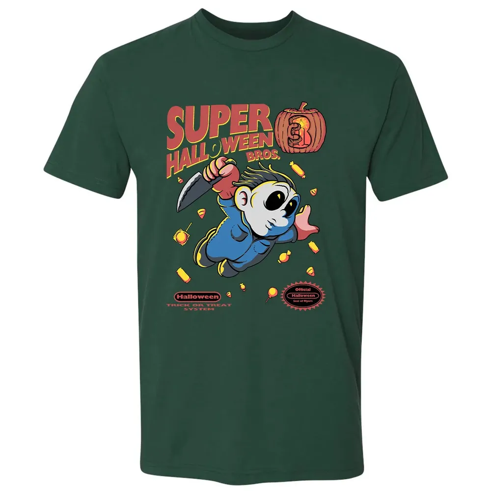Super Halloween Bros Premium Unisex T-shirt - 12