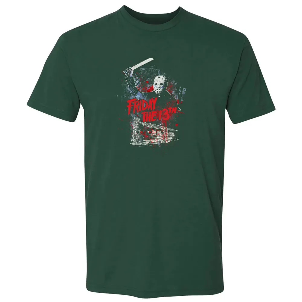Friday the 13th Jason Cabin Premium Unisex T-shirt - 12