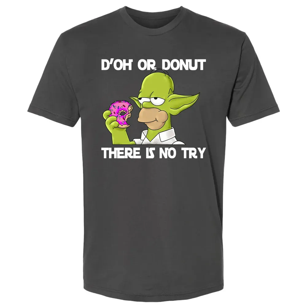 D'OH OR DONUT Premium Unisex T-shirt - 8
