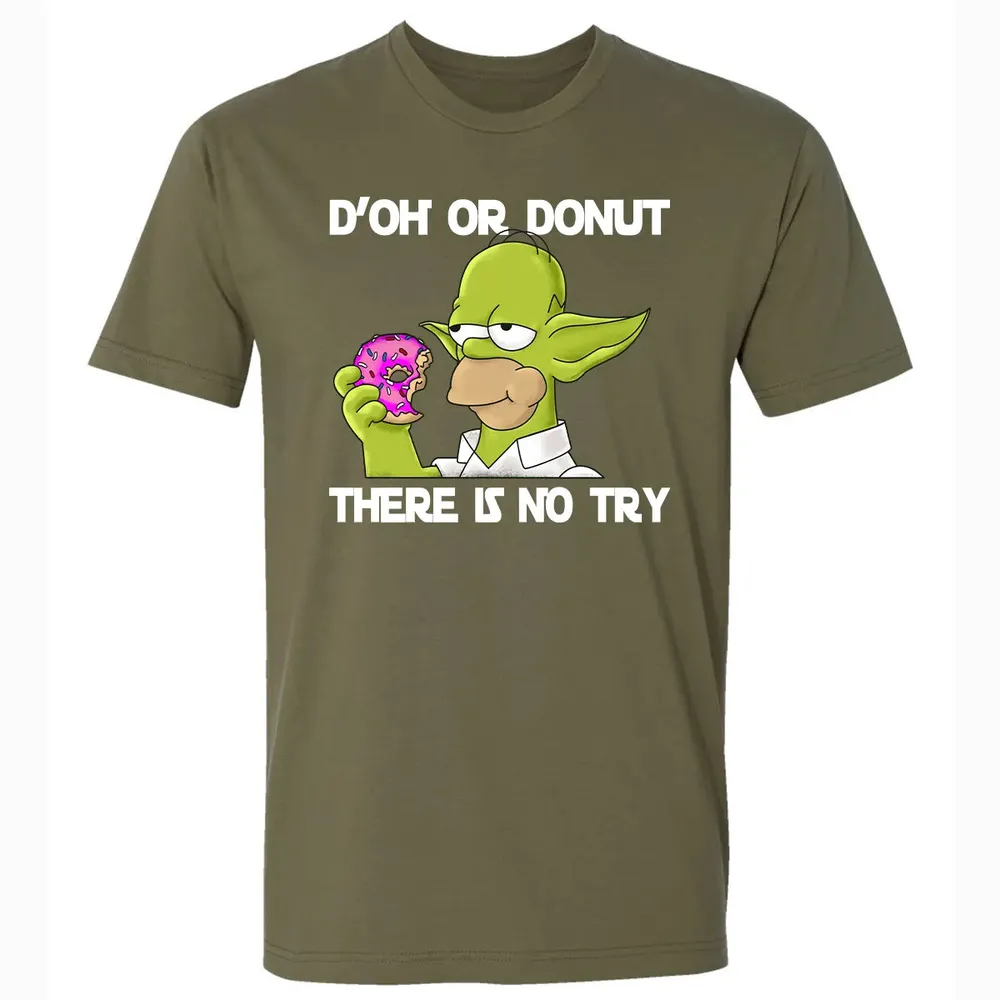 D'OH OR DONUT Premium Unisex T-shirt - 5