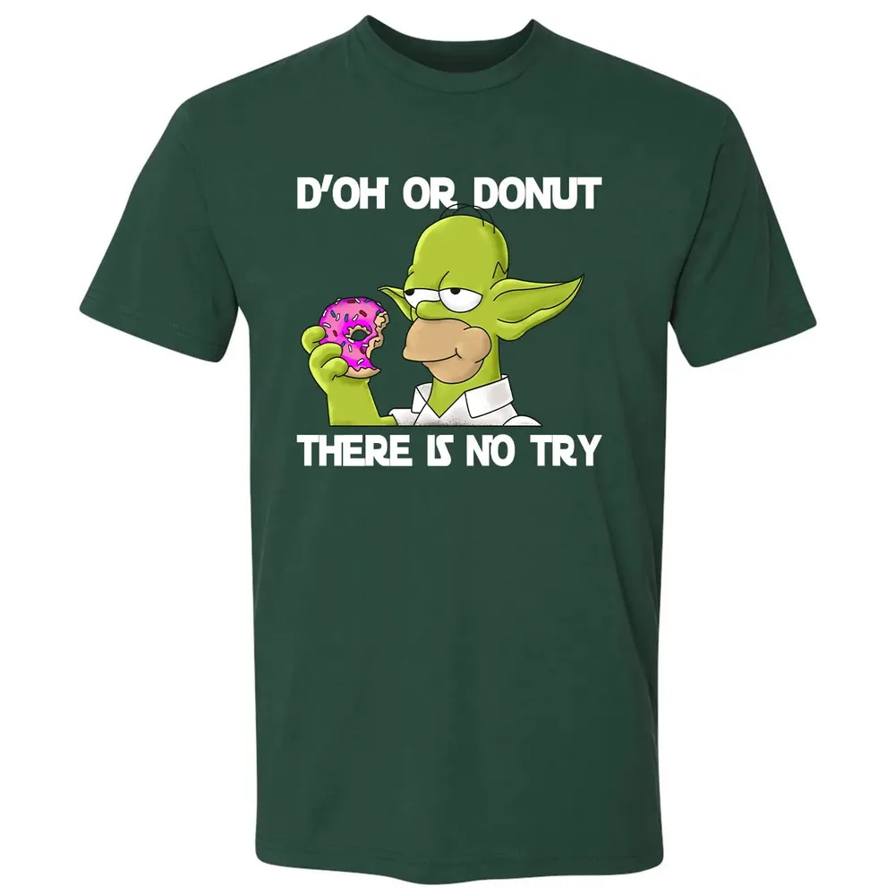 D'OH OR DONUT Premium Unisex T-shirt - 12