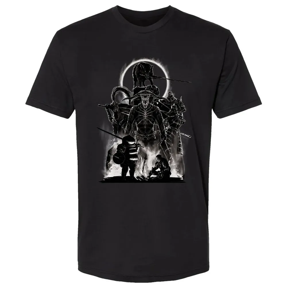 Firelink Shrine Premium Unisex T-shirt - 15