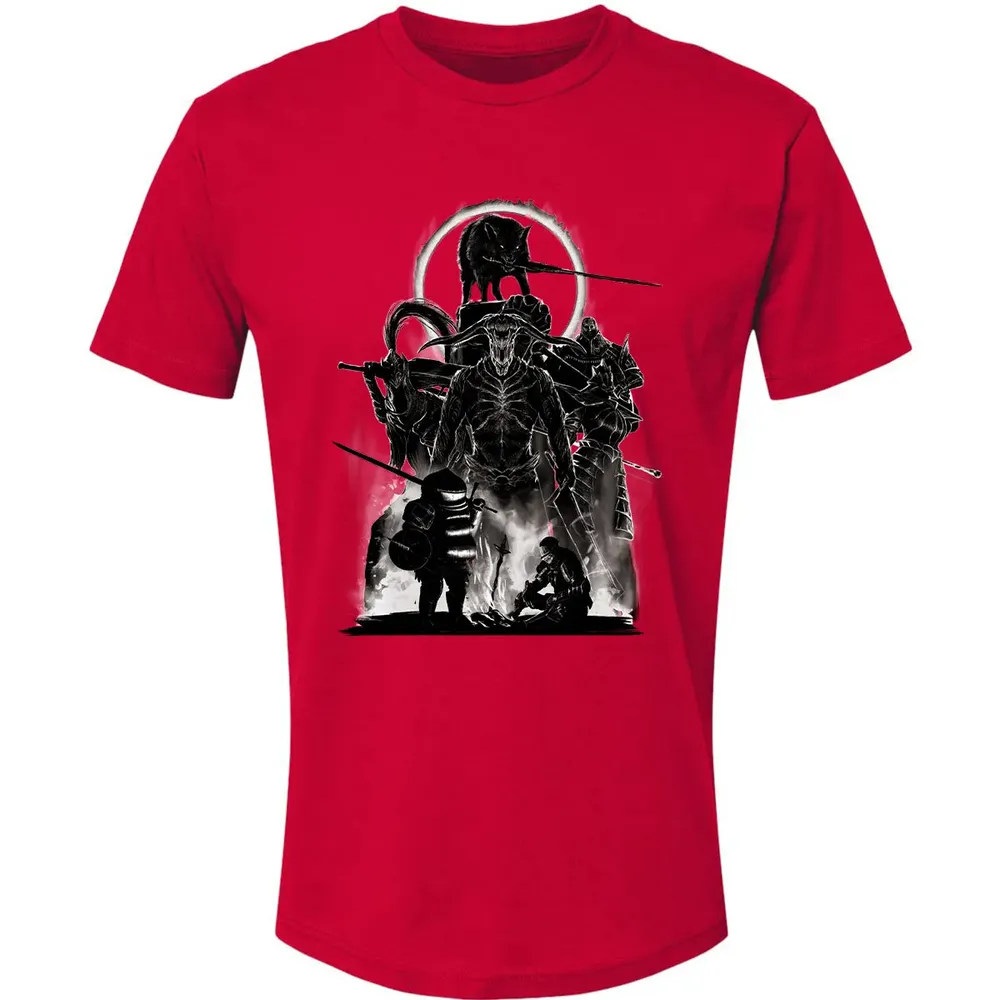 Firelink Shrine Premium Unisex T-shirt - 6