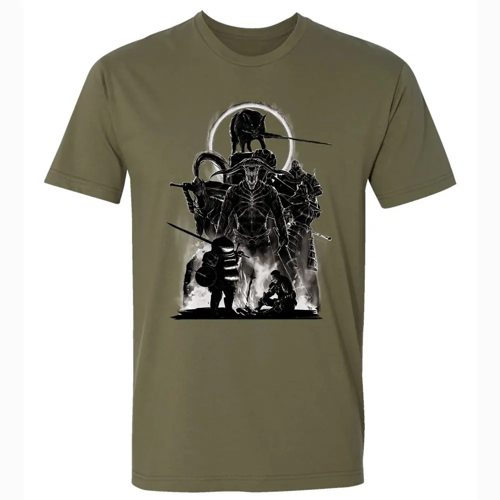 Firelink Shrine Premium Unisex T-shirt - 5