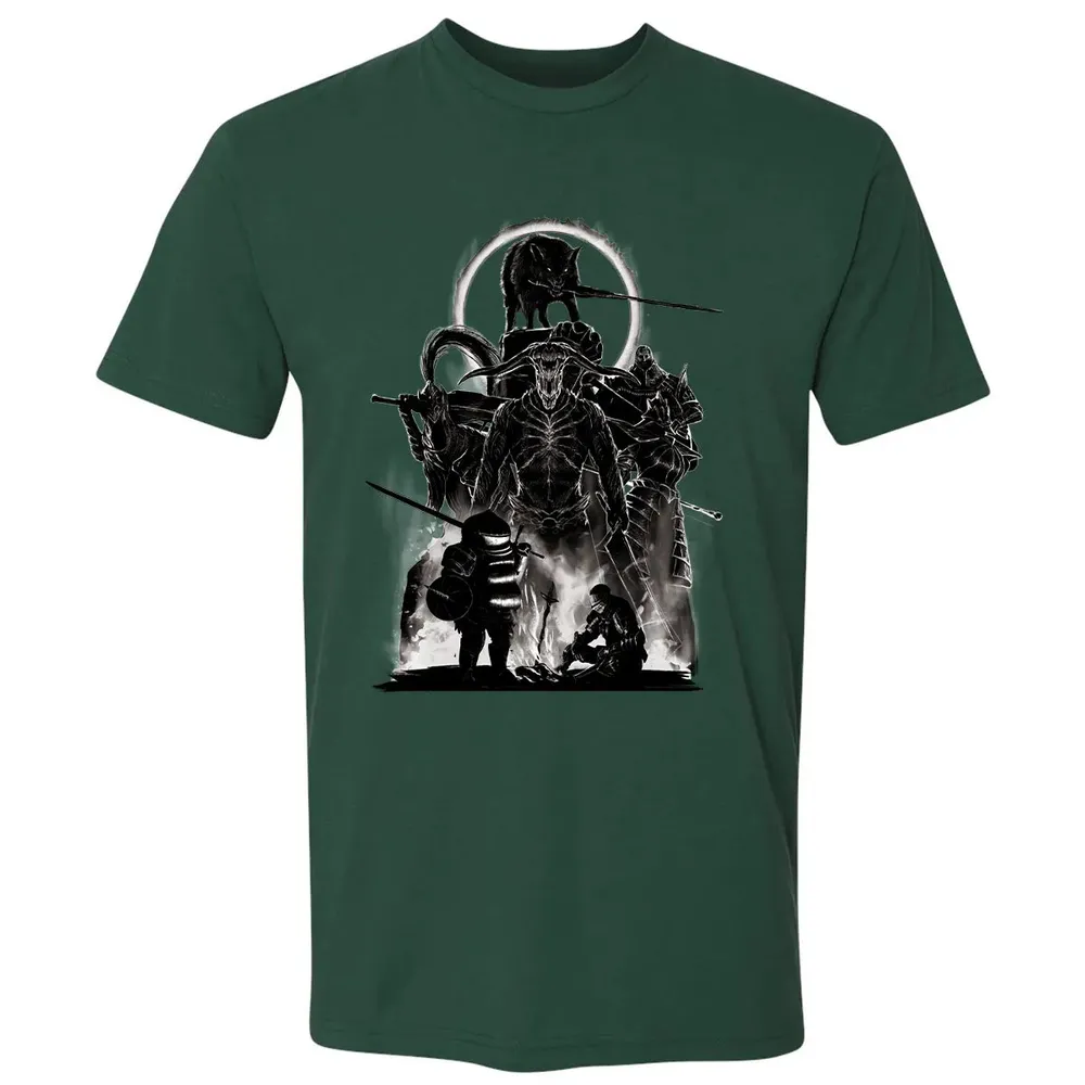 Firelink Shrine Premium Unisex T-shirt - 12