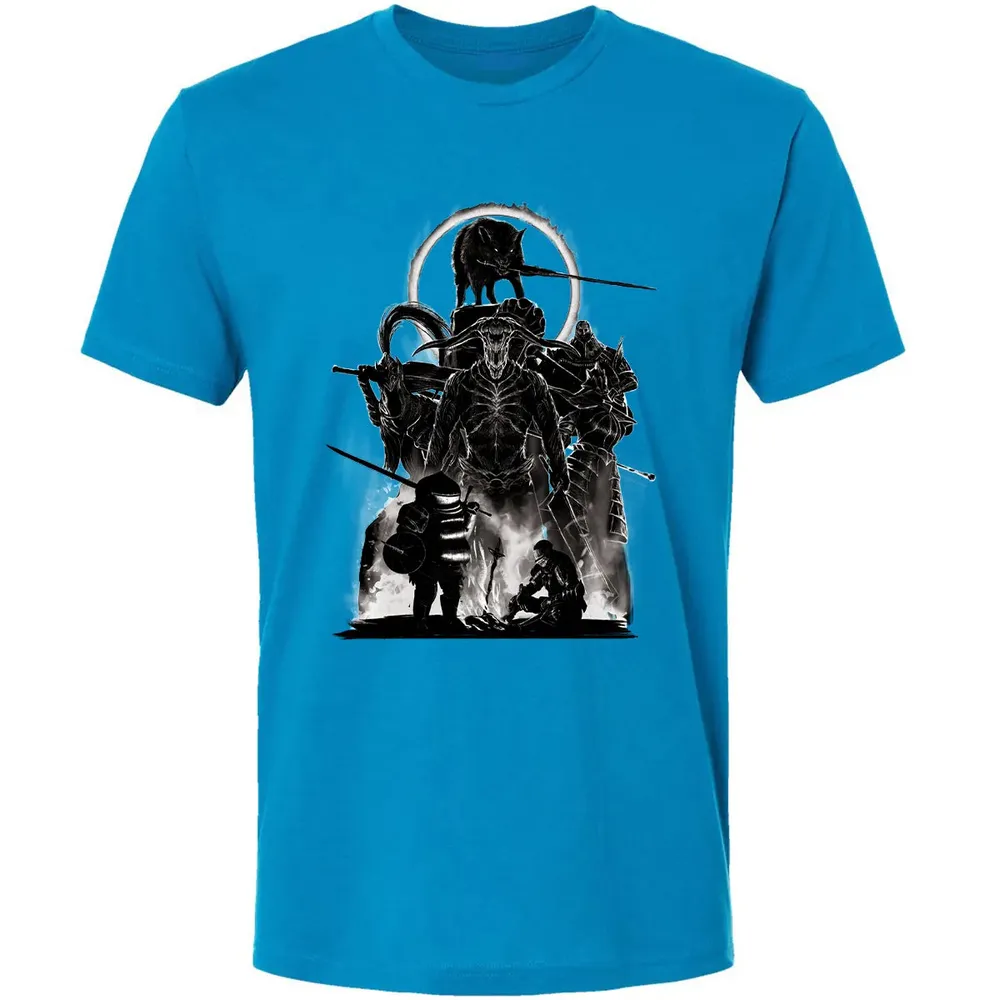 Firelink Shrine Premium Unisex T-shirt - 4