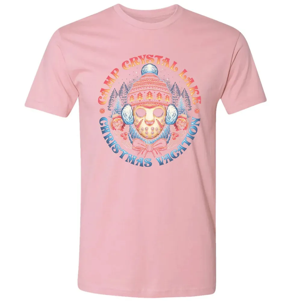 Camp Crystal Lake Christmas Vacation Premium Unisex T-shirt - 3