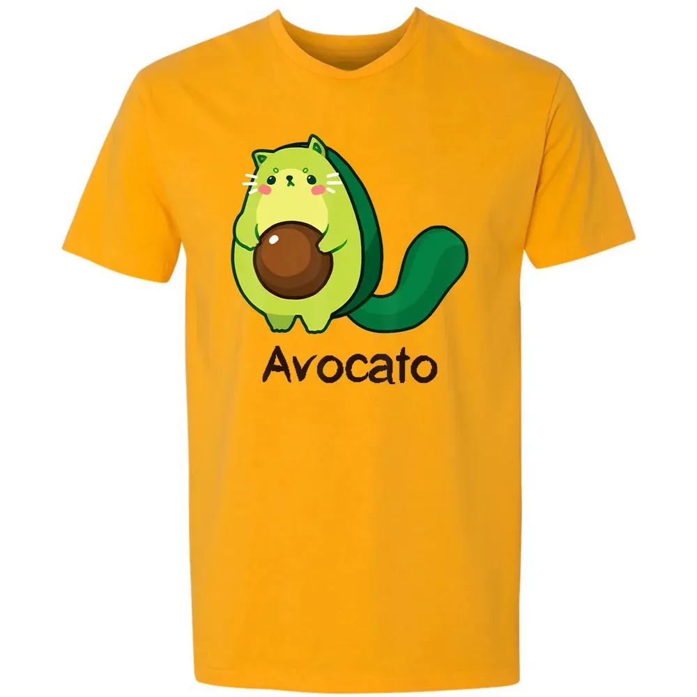 Avocato Avocado Cat Avogato Kitten Kitty Whiskers Cute Funny Premium Unisex T-shirt - 11