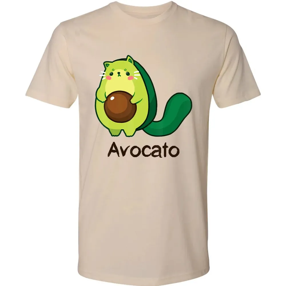 Avocato Avocado Cat Avogato Kitten Kitty Whiskers Cute Funny Premium Unisex T-shirt - 13