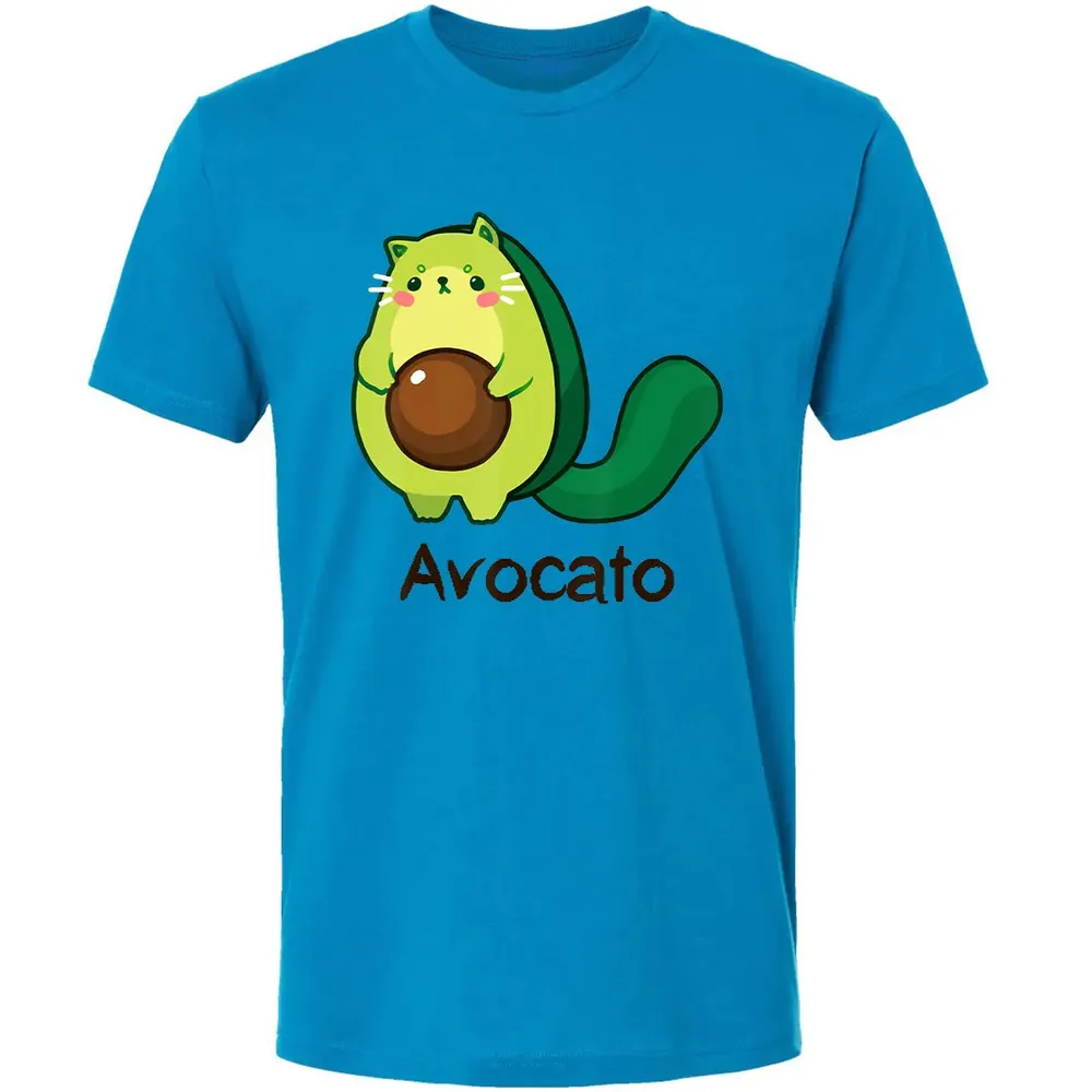 Avocato Avocado Cat Avogato Kitten Kitty Whiskers Cute Funny Premium Unisex T-shirt - 15