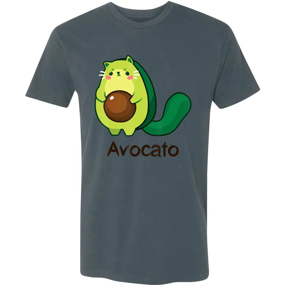 Avocato Avocado Cat Avogato Kitten Kitty Whiskers Cute Funny Premium Unisex T-shirt - 14