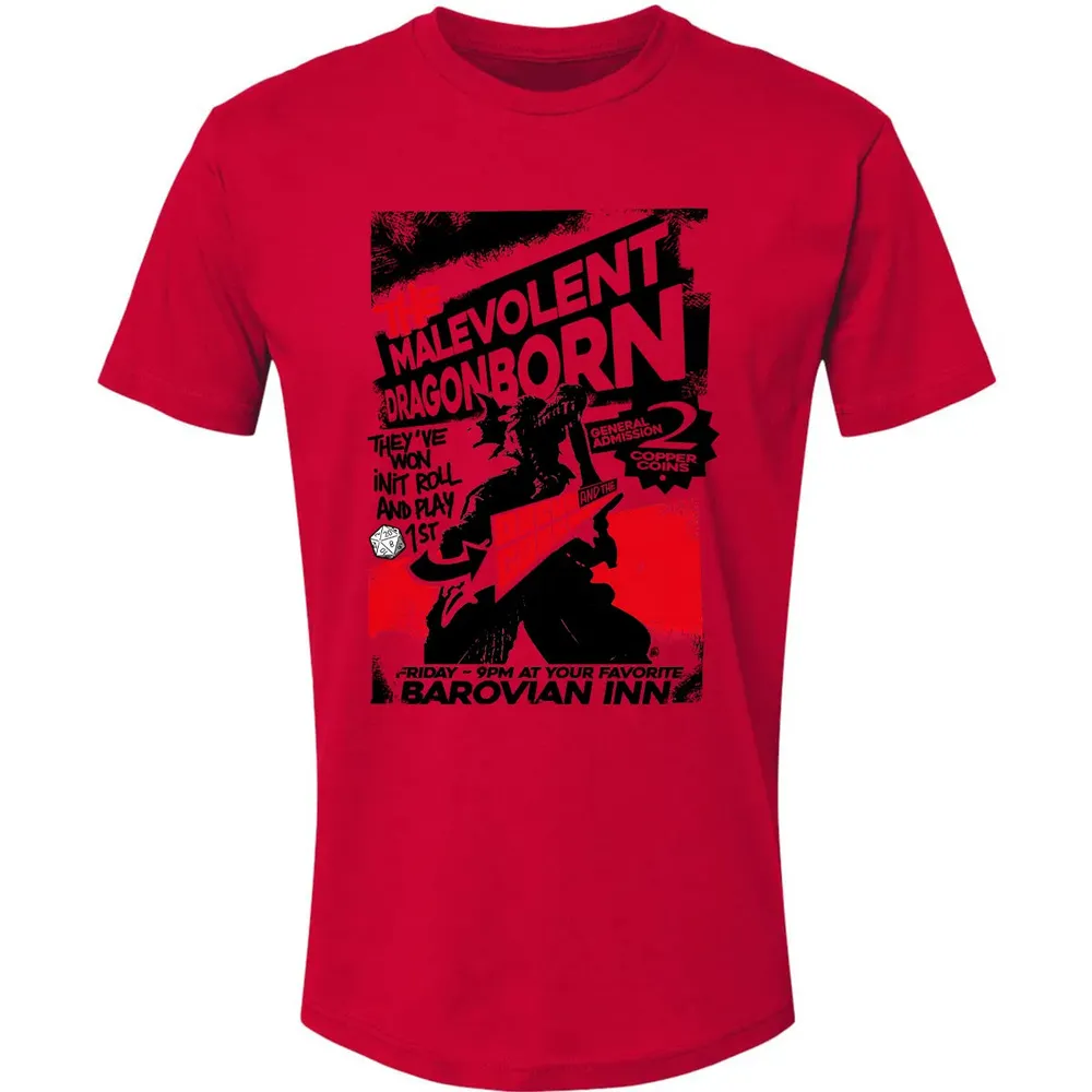 The Malevolent Dragonborn Premium Unisex T-shirt - 6