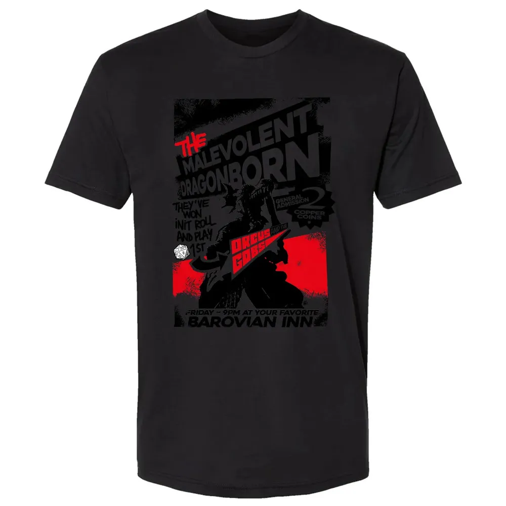 The Malevolent Dragonborn Premium Unisex T-shirt - 15