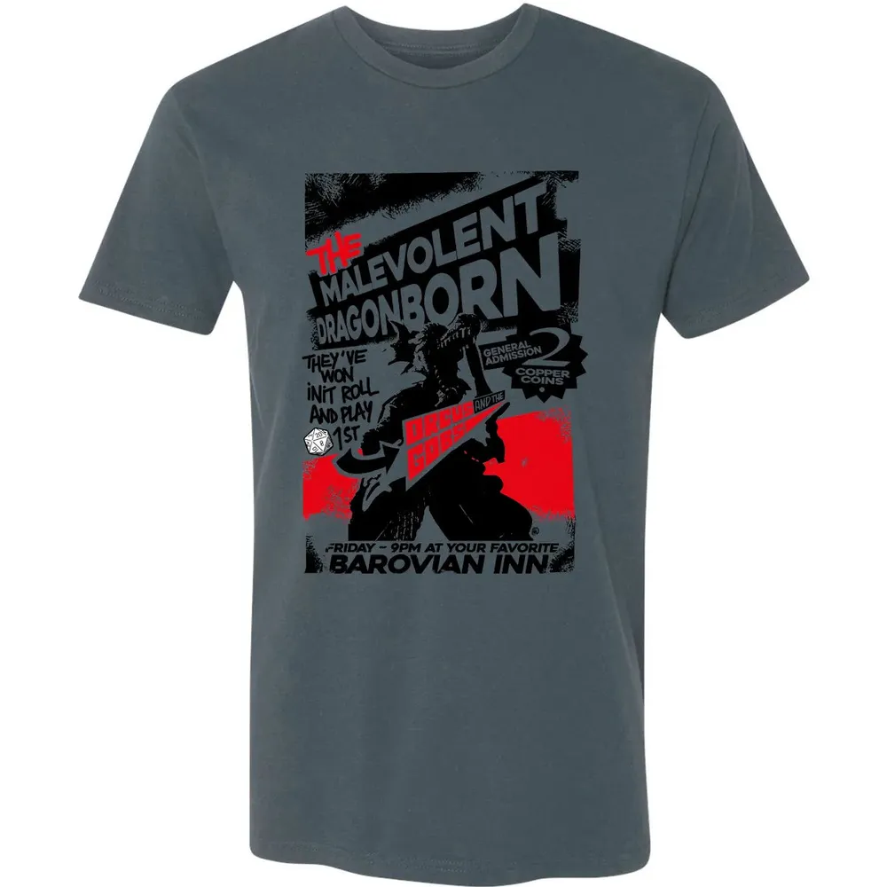 The Malevolent Dragonborn Premium Unisex T-shirt - 14