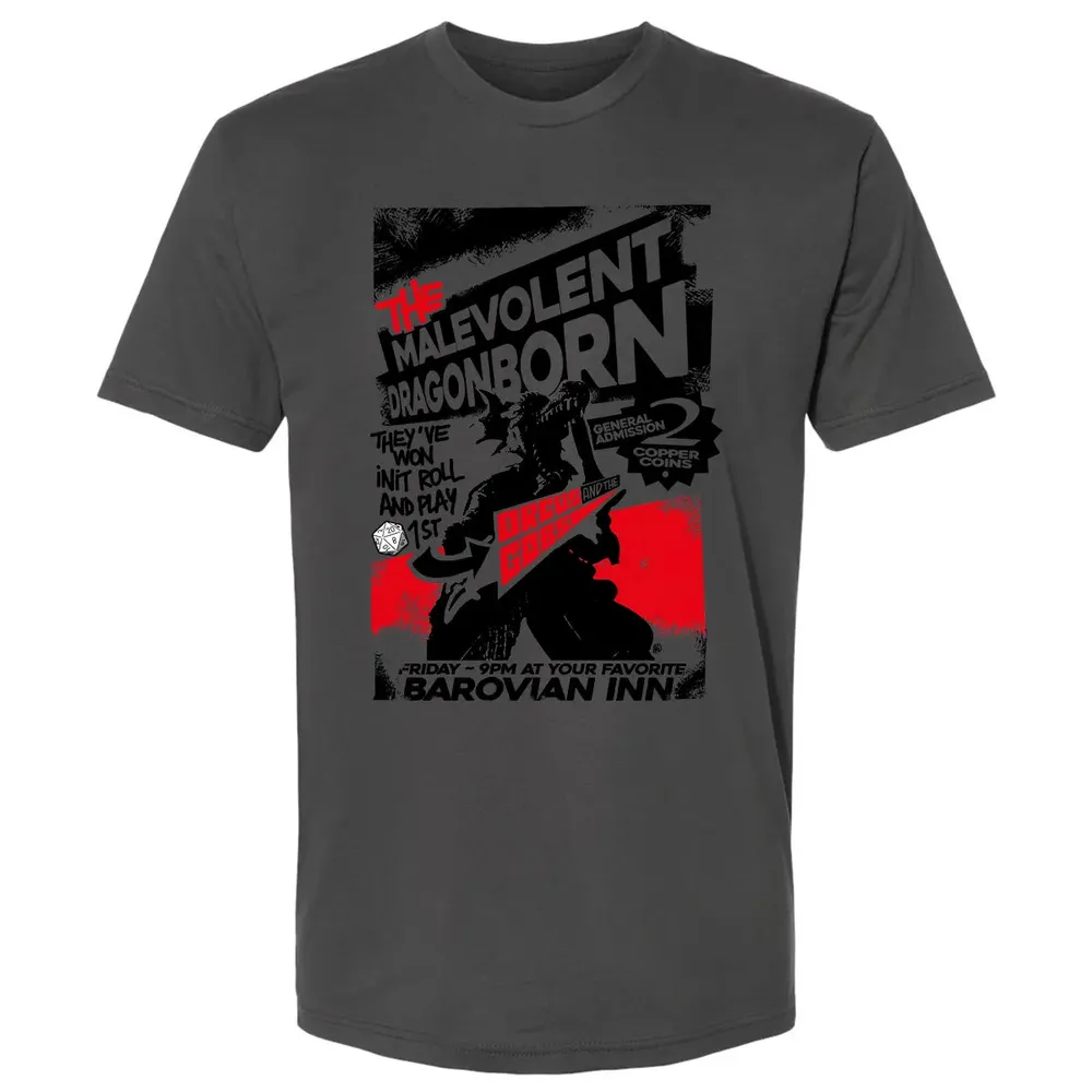The Malevolent Dragonborn Premium Unisex T-shirt - 8