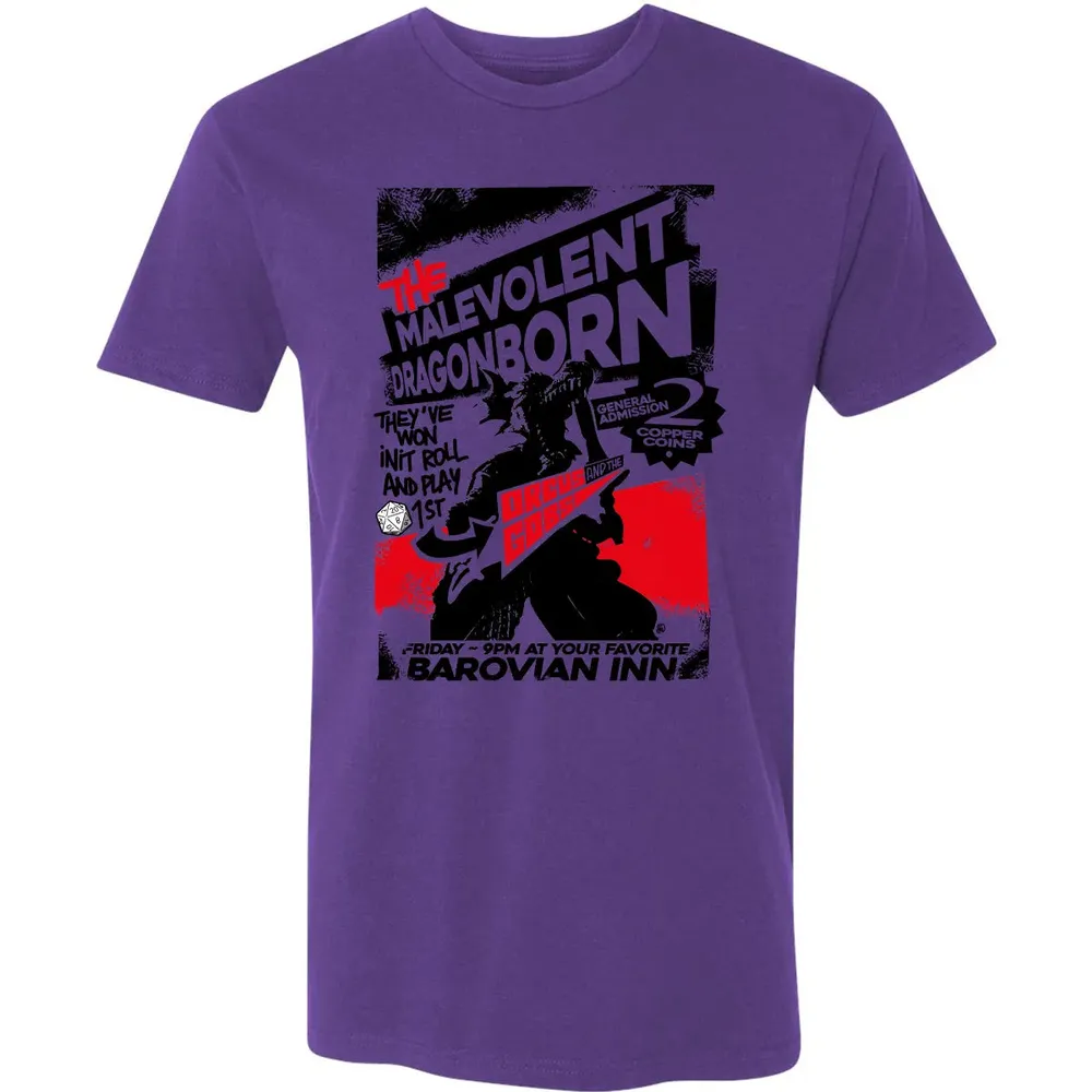 The Malevolent Dragonborn Premium Unisex T-shirt - 7