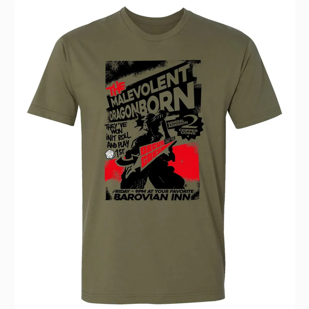 The Malevolent Dragonborn Premium Unisex T-shirt - 5