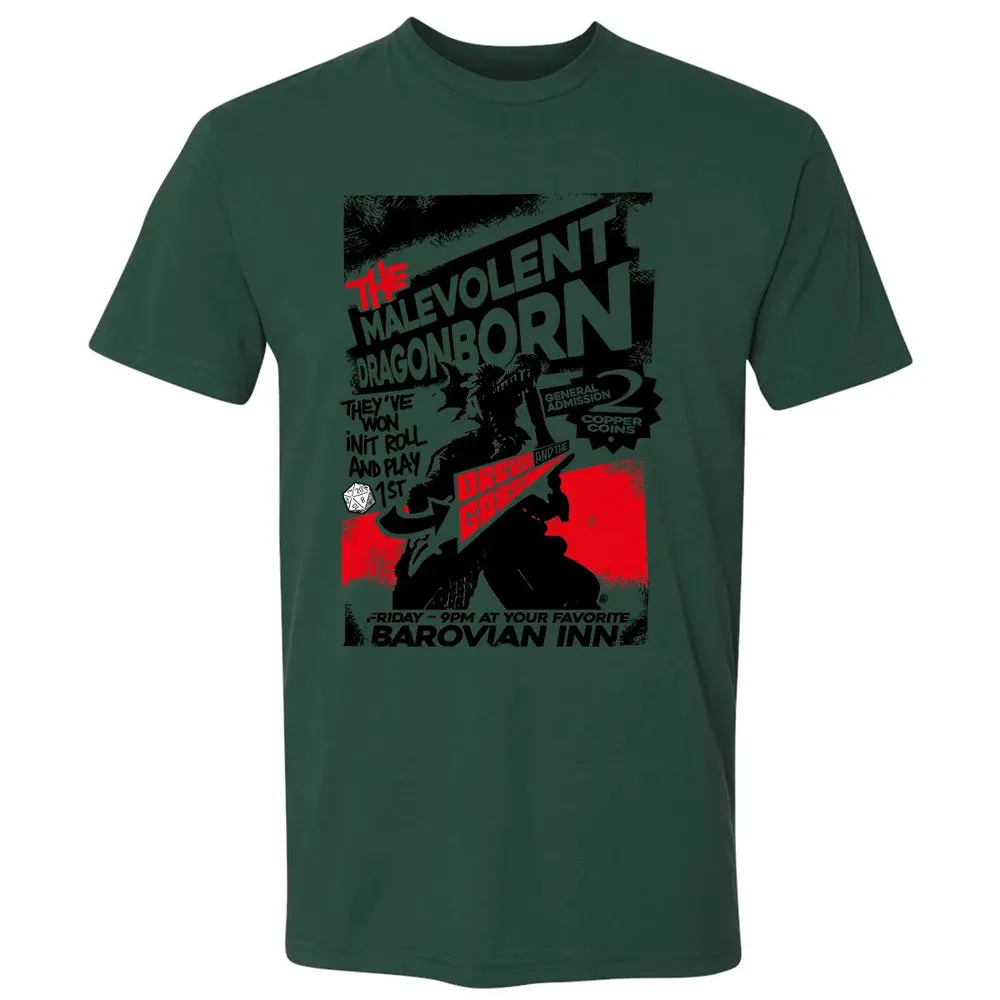 The Malevolent Dragonborn Premium Unisex T-shirt - 12