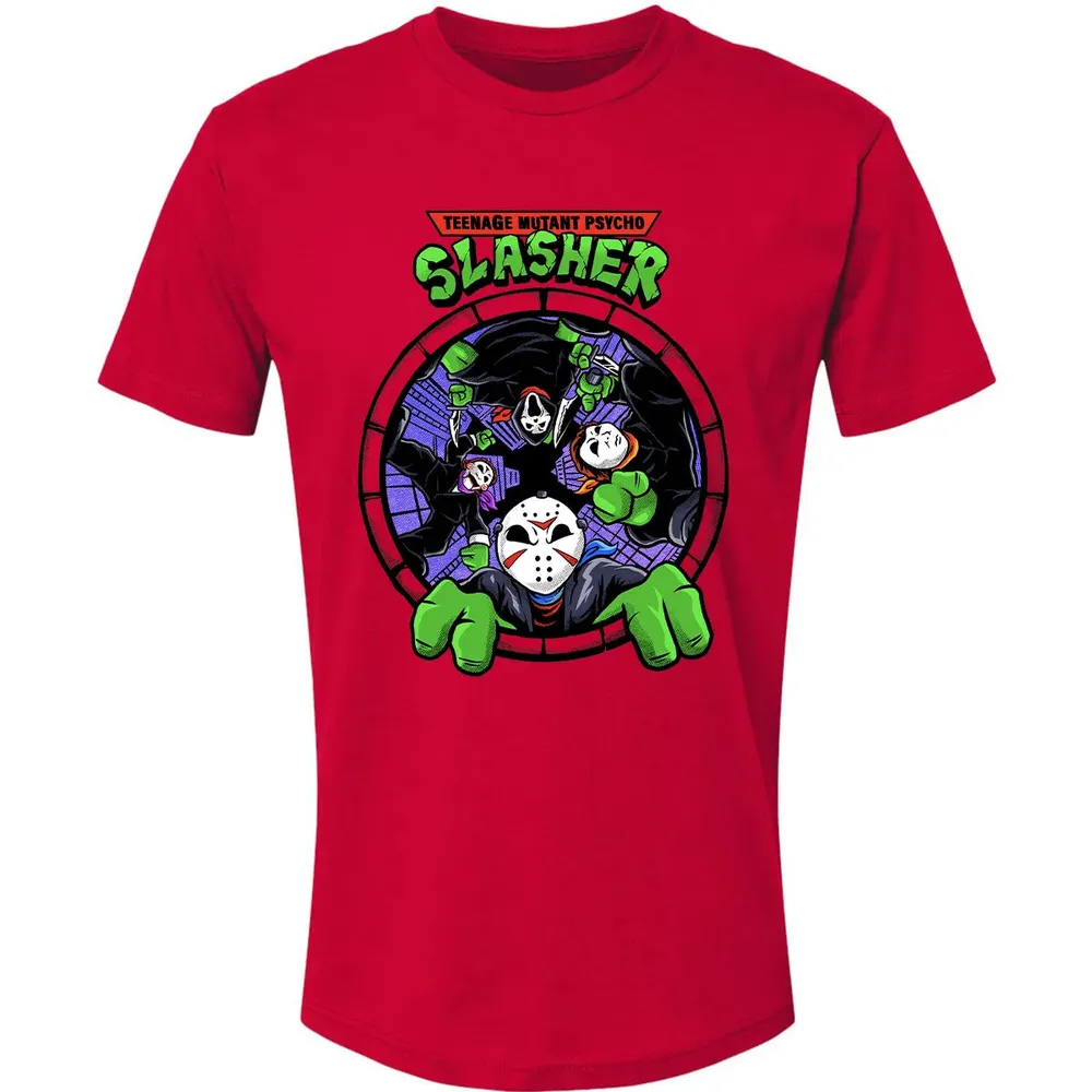 nage Mutant Psycho Slasher Premium Unisex T-shirt - 6