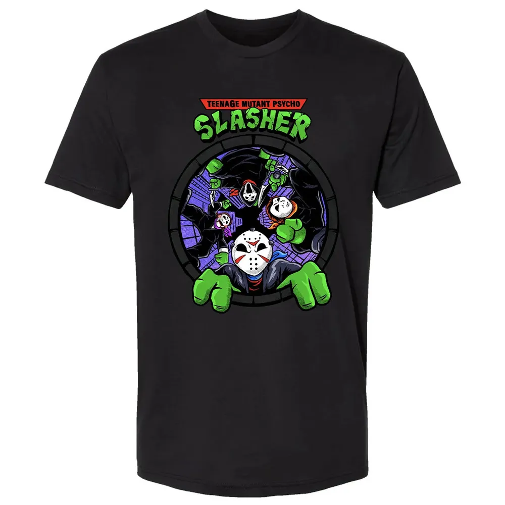 nage Mutant Psycho Slasher Premium Unisex T-shirt - 15
