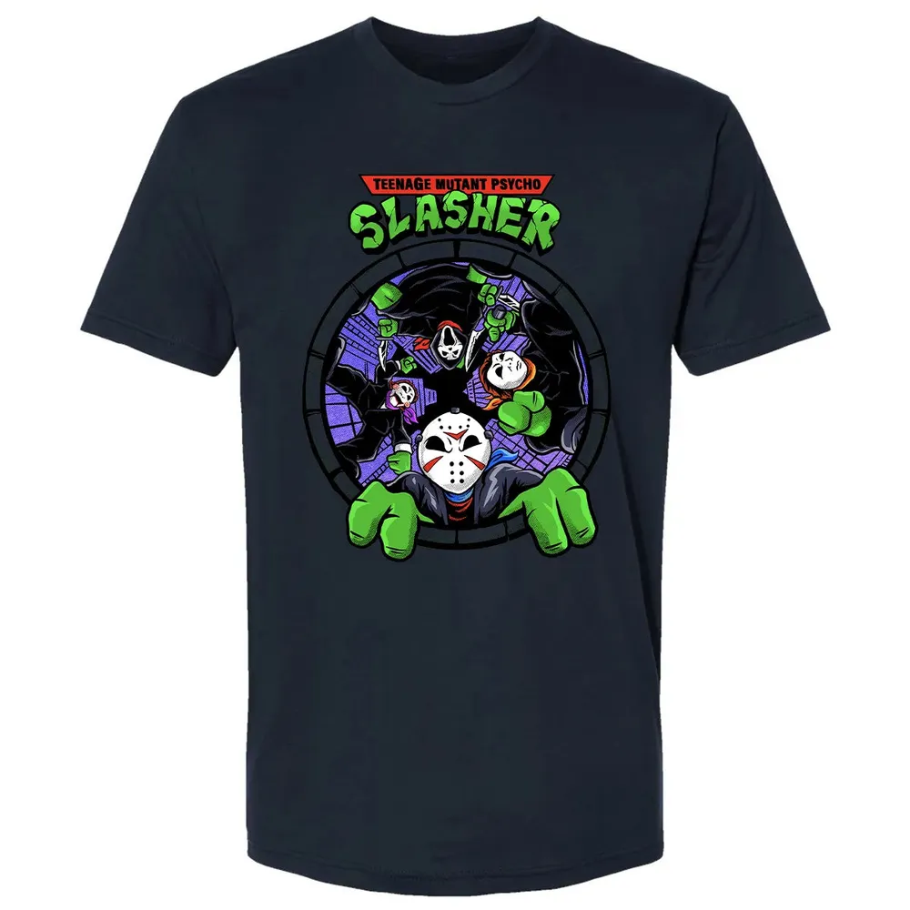nage Mutant Psycho Slasher Premium Unisex T-shirt - 13
