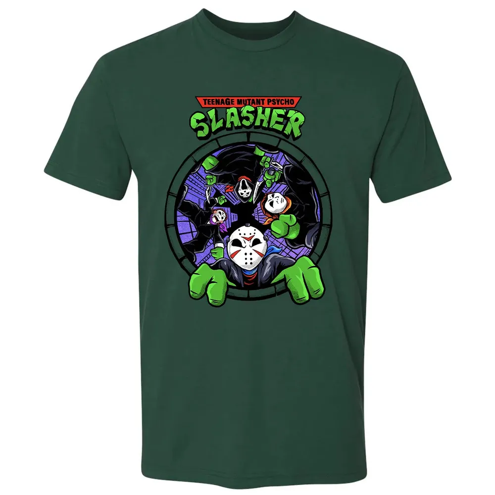 nage Mutant Psycho Slasher Premium Unisex T-shirt - 12
