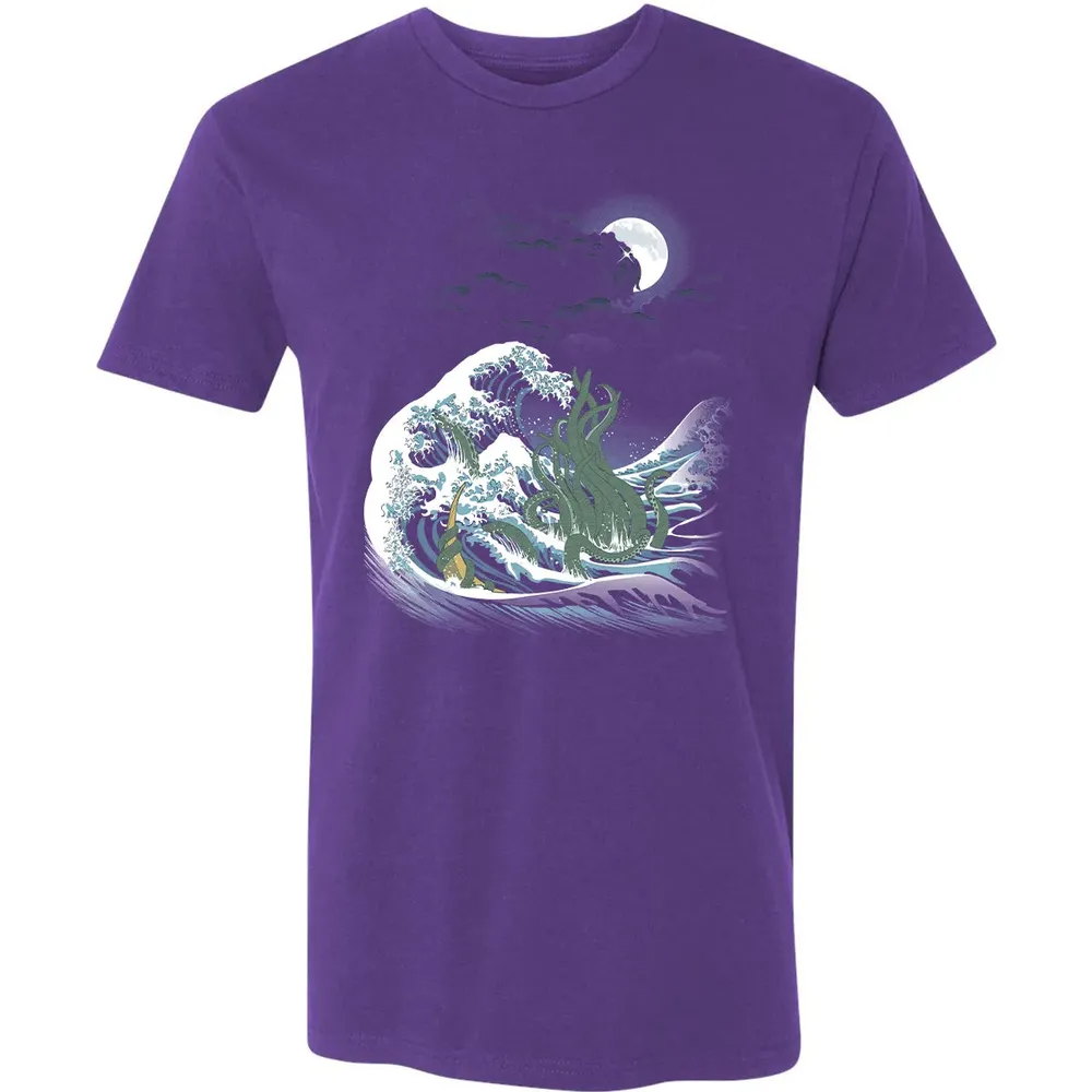 Wave Off R'lyeh Premium Unisex T-shirt - 7