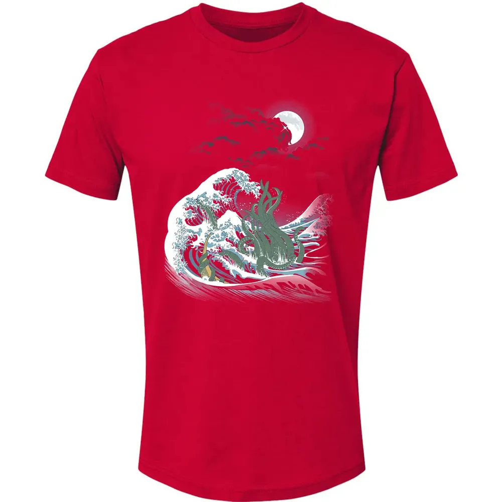 Wave Off R'lyeh Premium Unisex T-shirt - 6