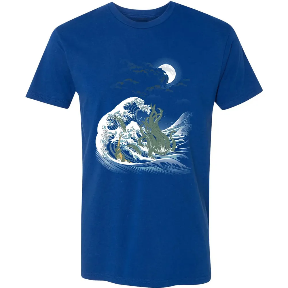 Wave Off R'lyeh Premium Unisex T-shirt - 10