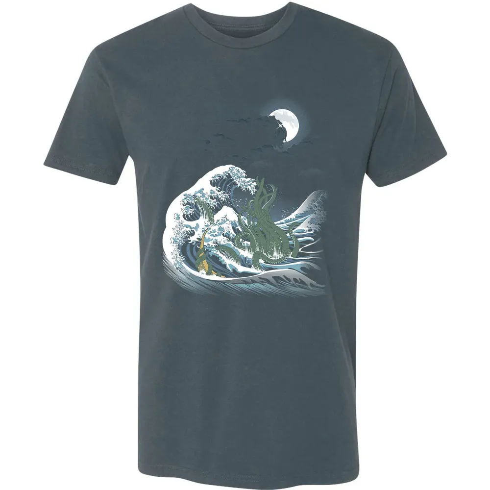 Wave Off R'lyeh Premium Unisex T-shirt - 14