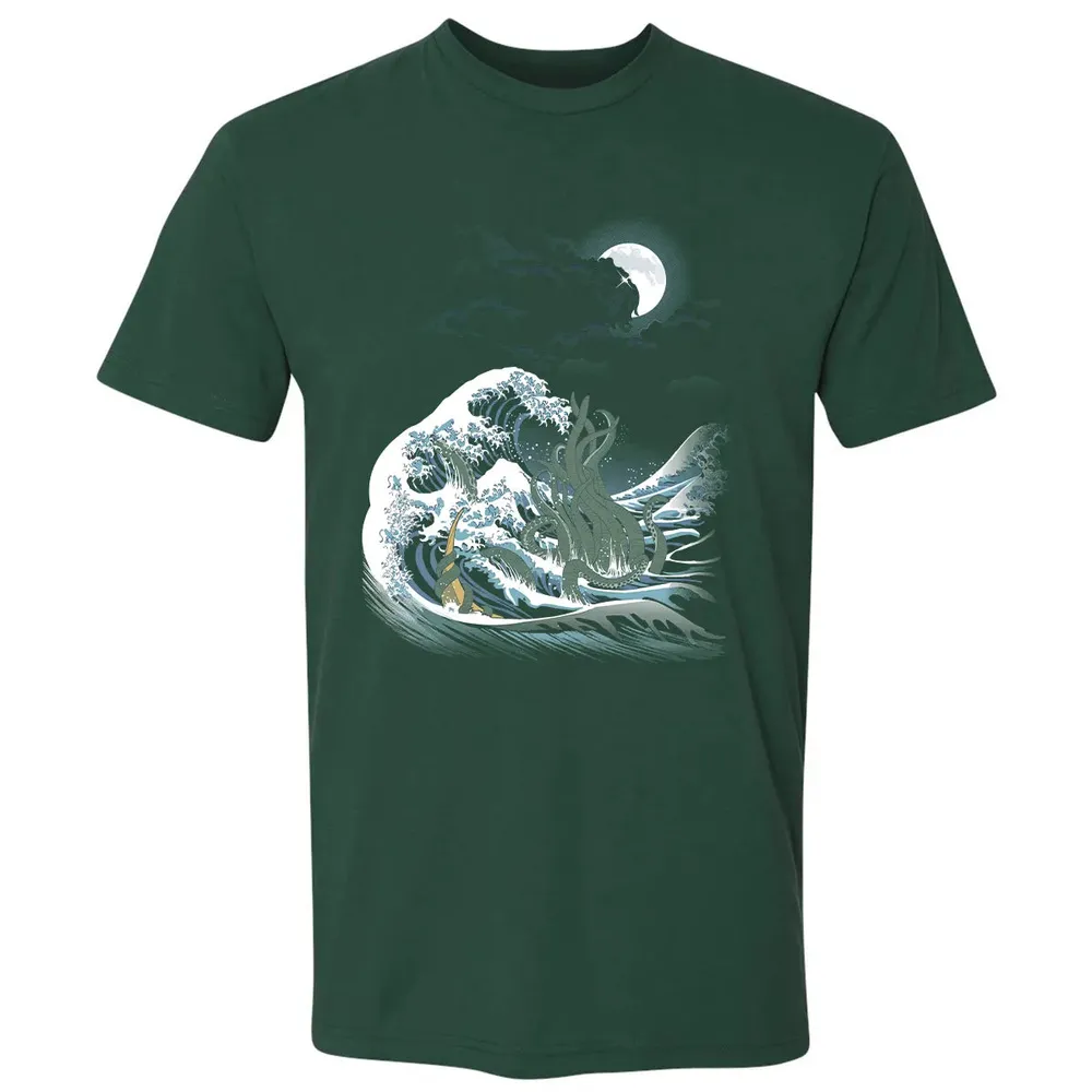 Wave Off R'lyeh Premium Unisex T-shirt - 12