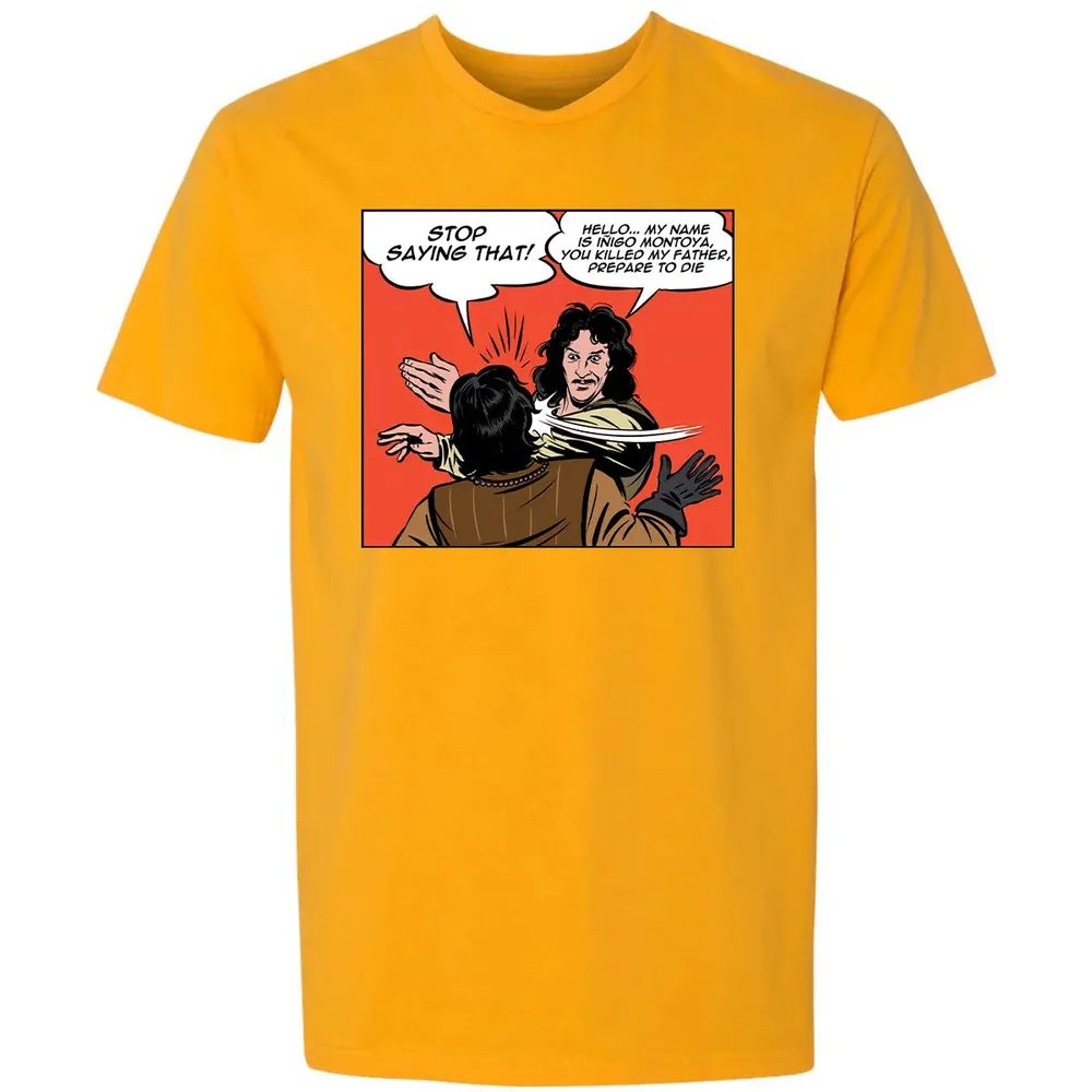 Stop Saying Hello Premium Unisex T-shirt - 11