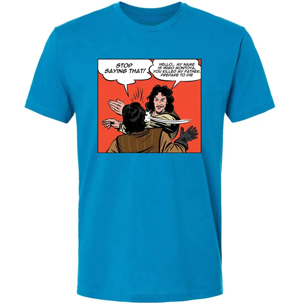 Stop Saying Hello Premium Unisex T-shirt - 15