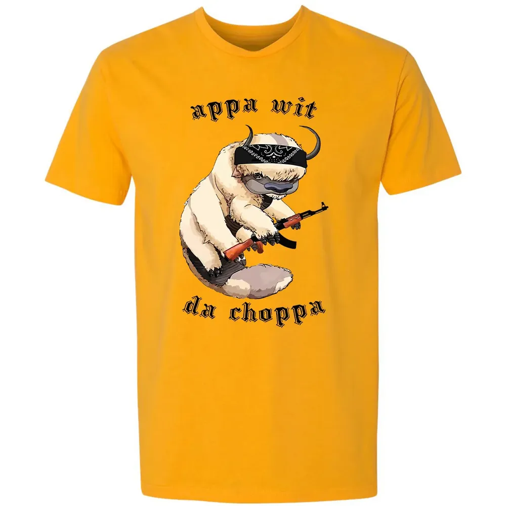 Appa Wit Da Choppa Premium Unisex T-shirt - 11