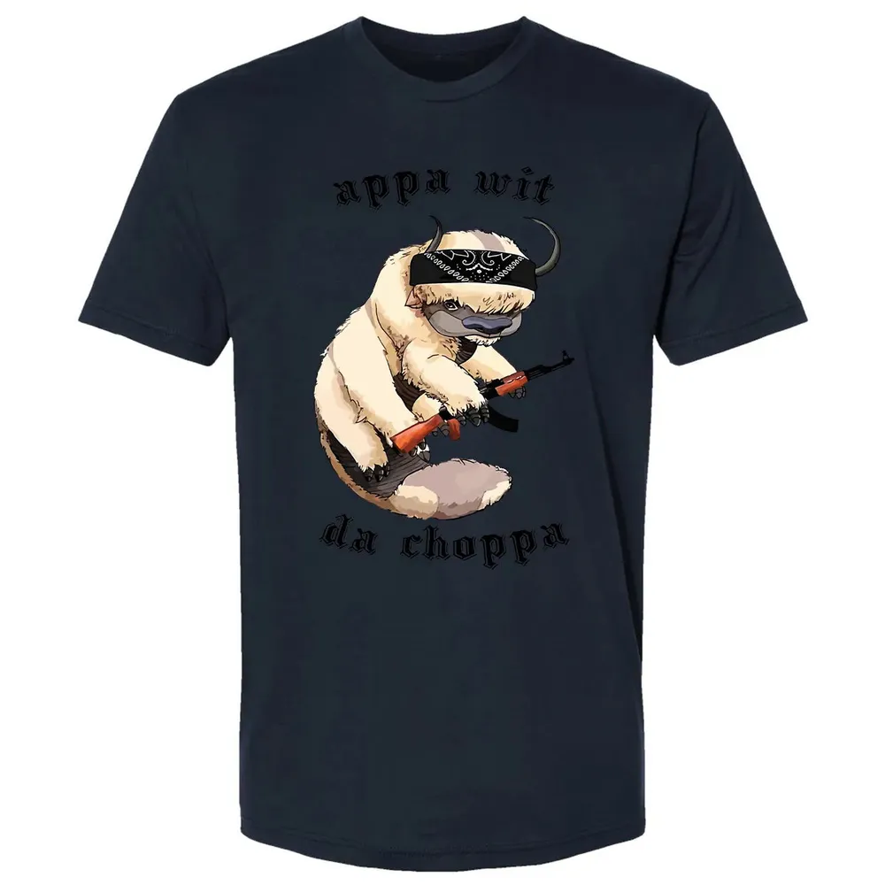 Appa Wit Da Choppa Premium Unisex T-shirt - 13