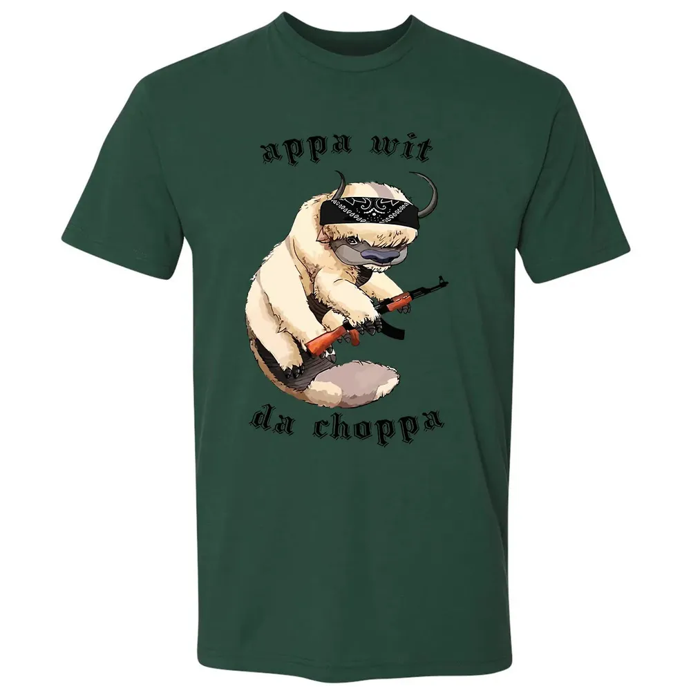 Appa Wit Da Choppa Premium Unisex T-shirt - 12