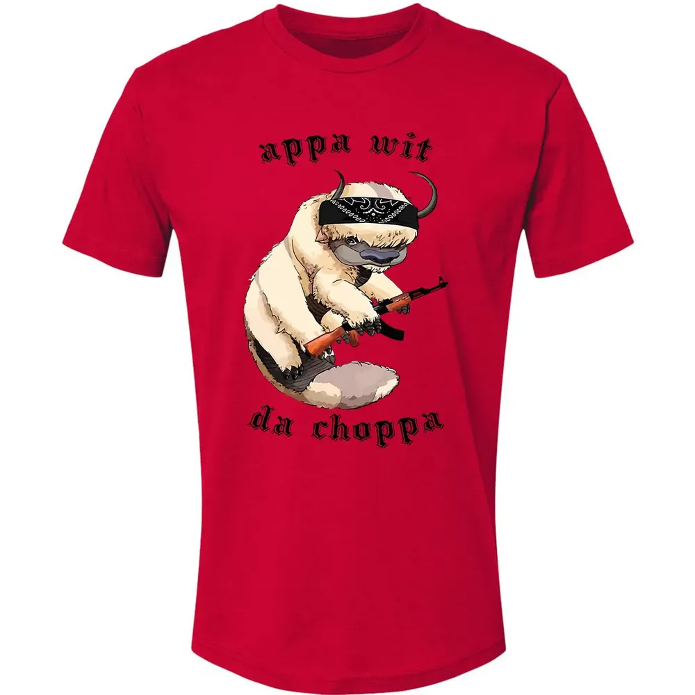 Appa Wit Da Choppa Premium Unisex T-shirt - 6