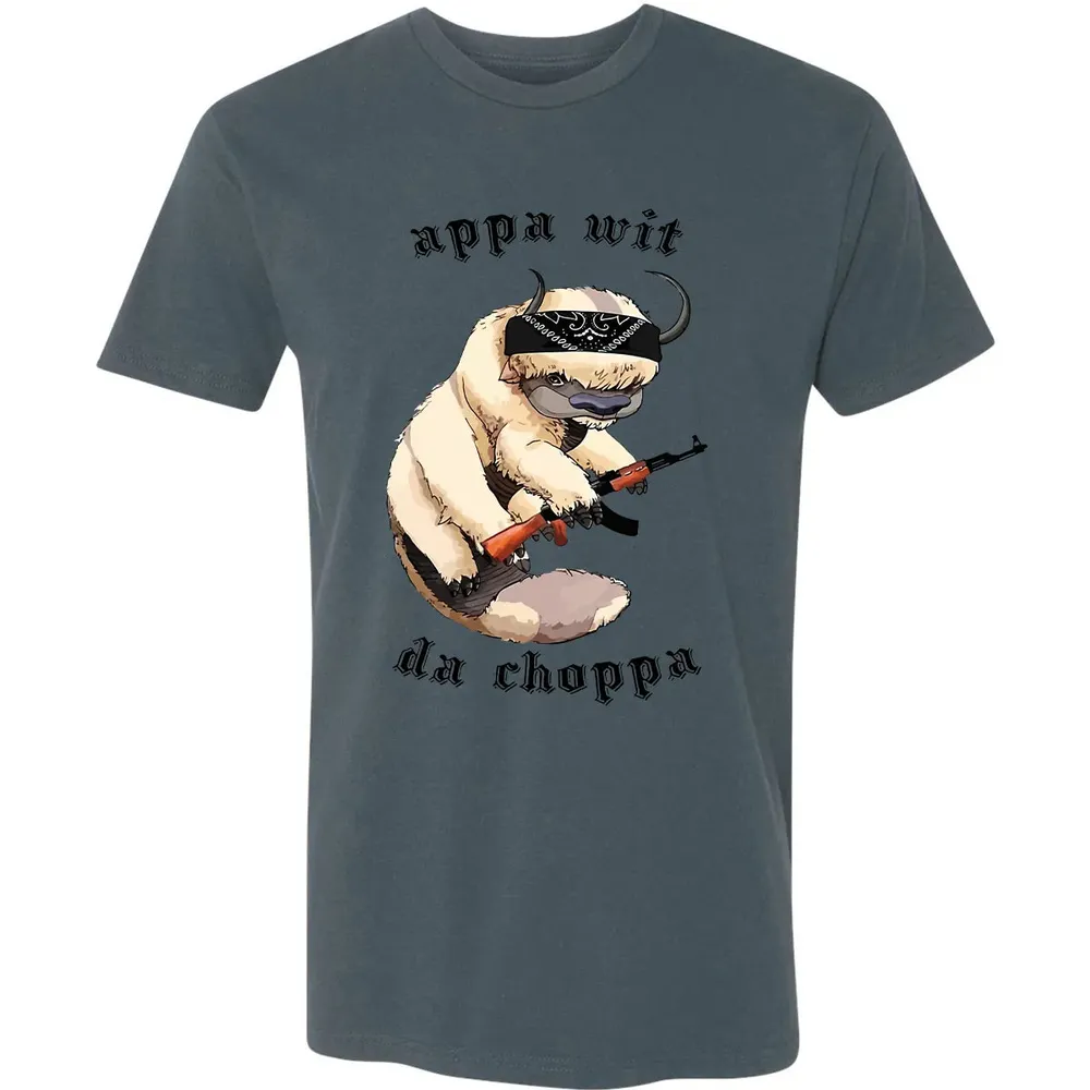 Appa Wit Da Choppa Premium Unisex T-shirt - 14