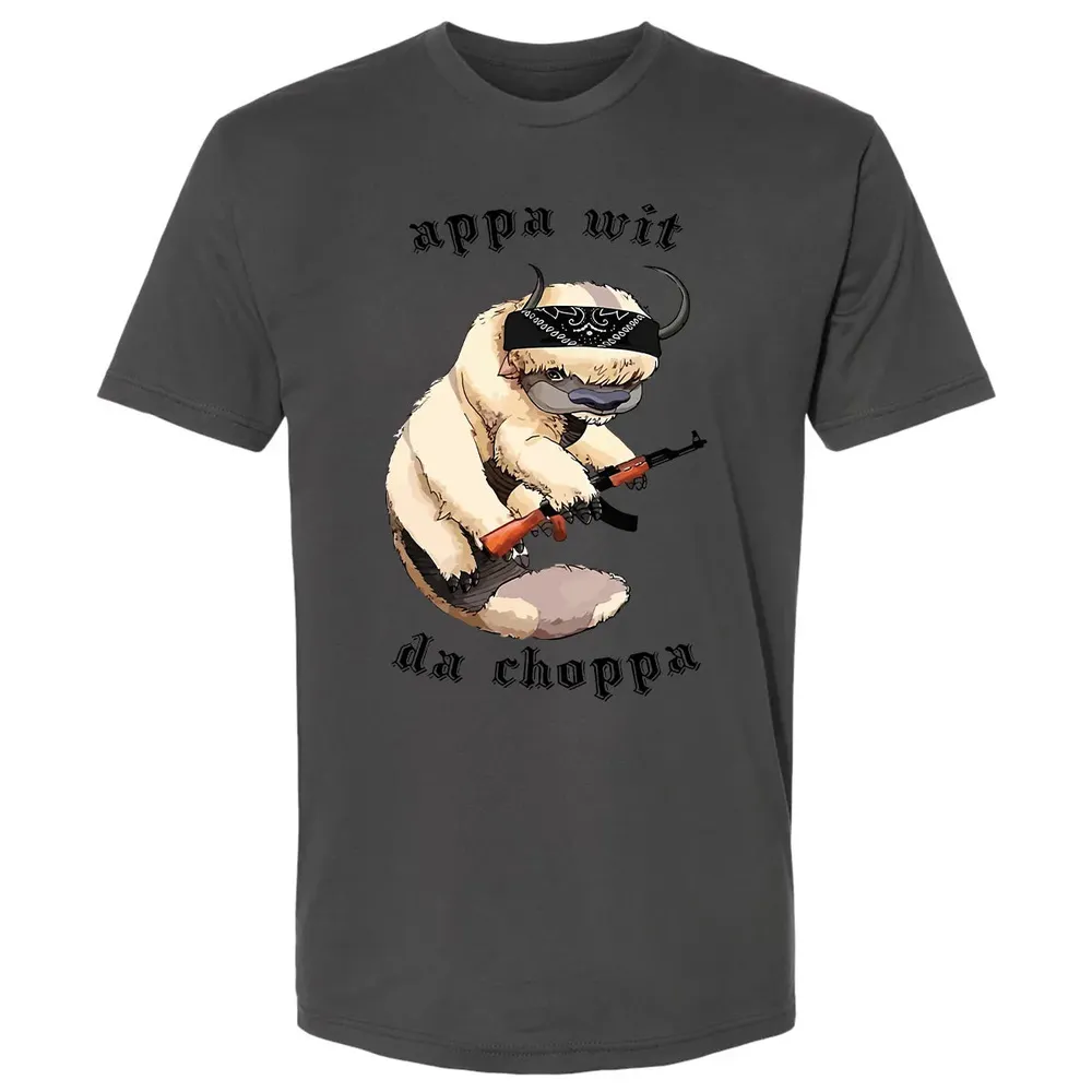 Appa Wit Da Choppa Premium Unisex T-shirt - 8