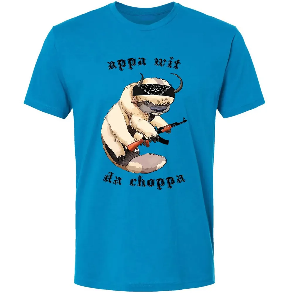 Appa Wit Da Choppa Premium Unisex T-shirt - 4