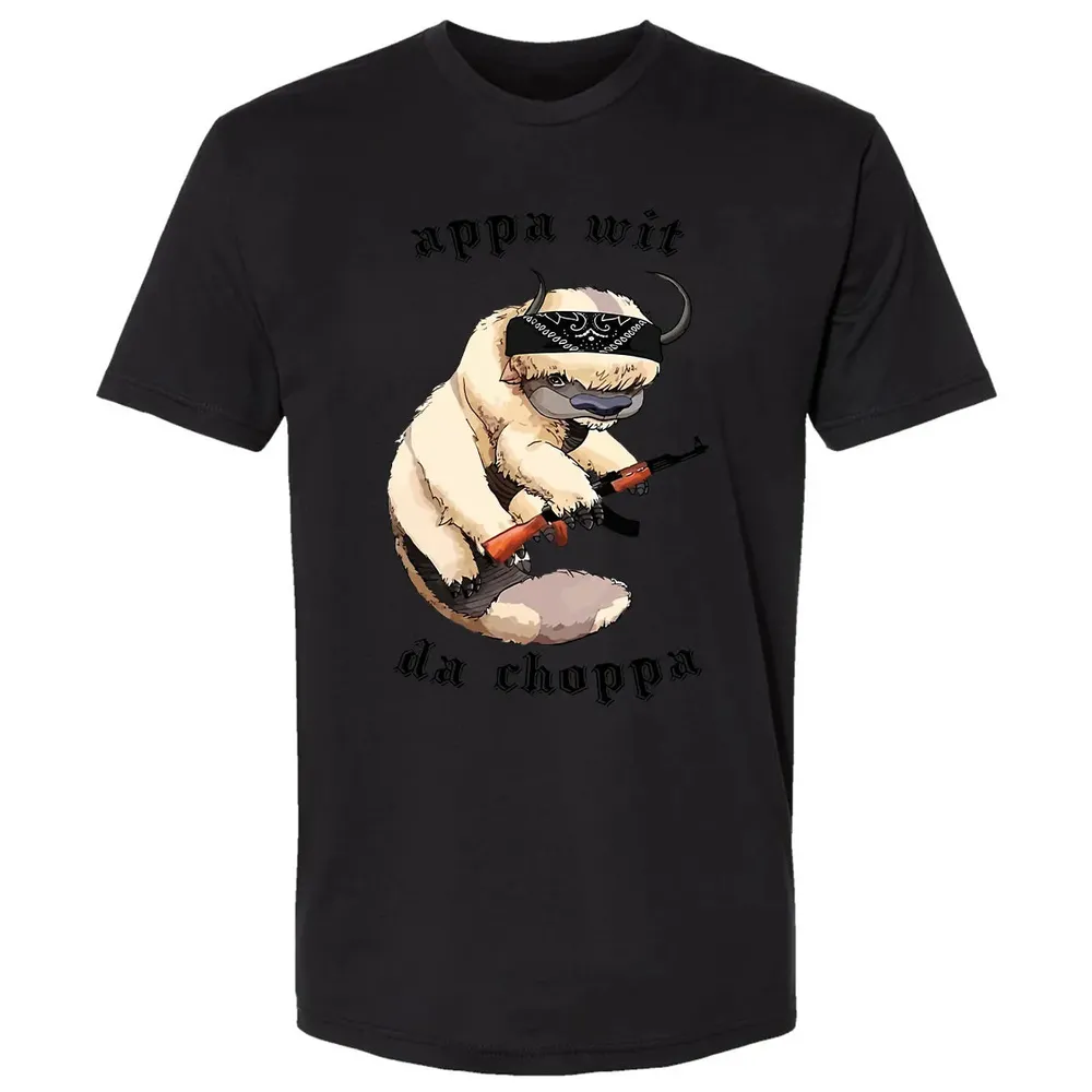 Appa Wit Da Choppa Premium Unisex T-shirt - 15