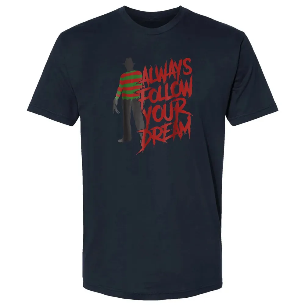 Always Follow Your Dreams Halloween Nightmare Horror Premium Unisex T-shirt - 2