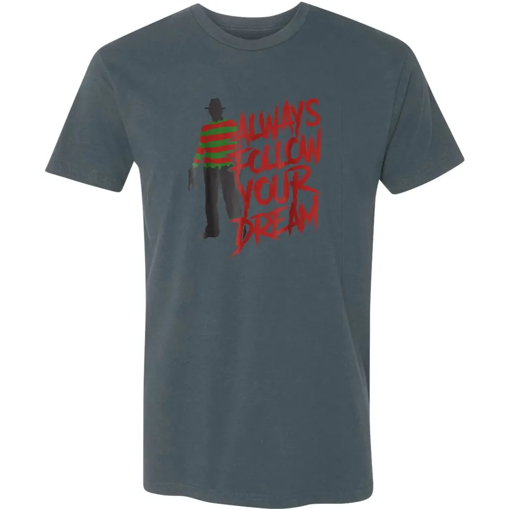 Always Follow Your Dreams Halloween Nightmare Horror Premium Unisex T-shirt - 14