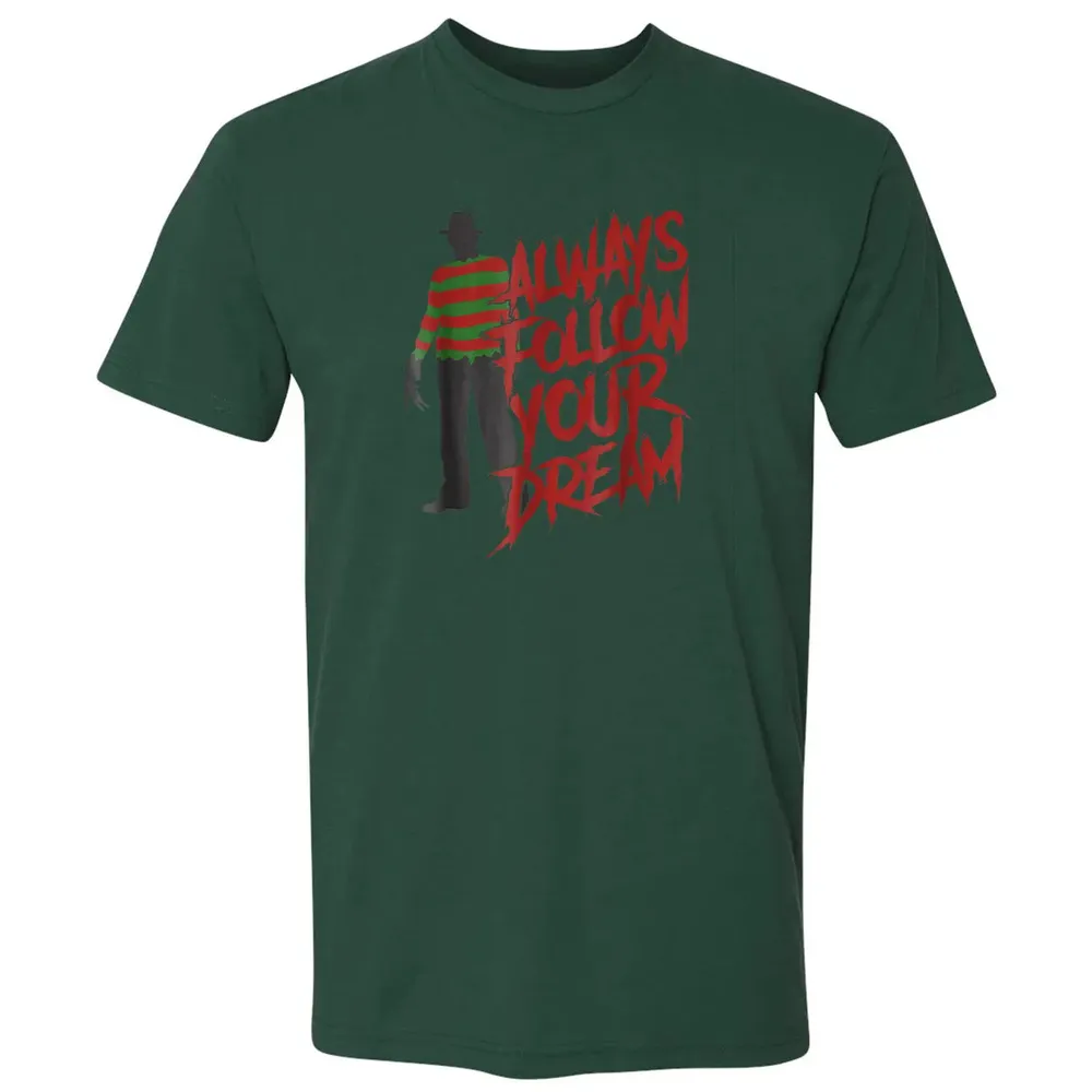 Always Follow Your Dreams Halloween Nightmare Horror Premium Unisex T-shirt - 12