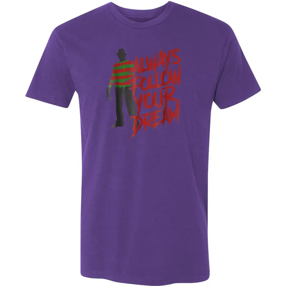 Always Follow Your Dreams Halloween Nightmare Horror Premium Unisex T-shirt - 7