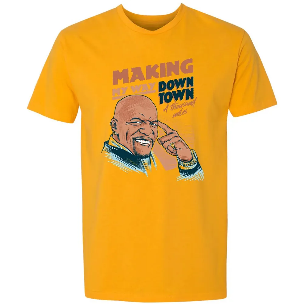 Making My Way Downtown Premium Unisex T-shirt - 11