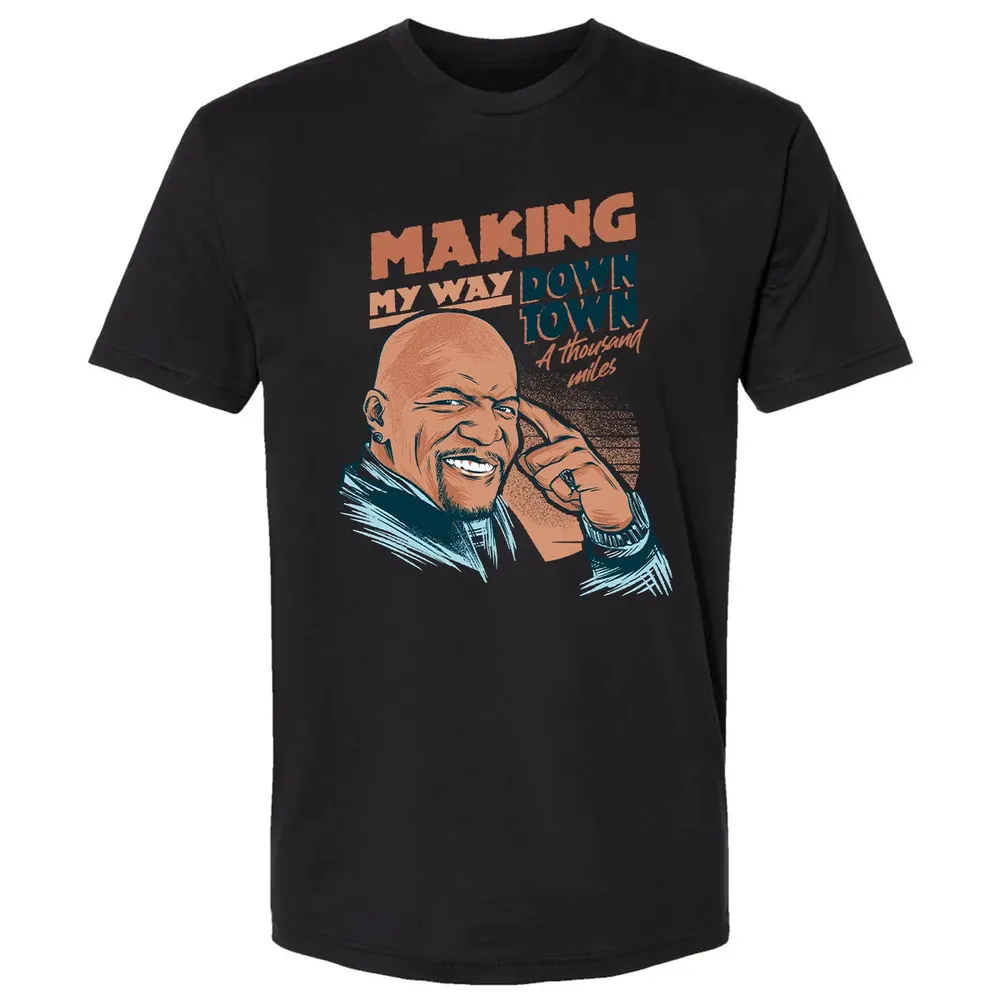 Making My Way Downtown Premium Unisex T-shirt - 15