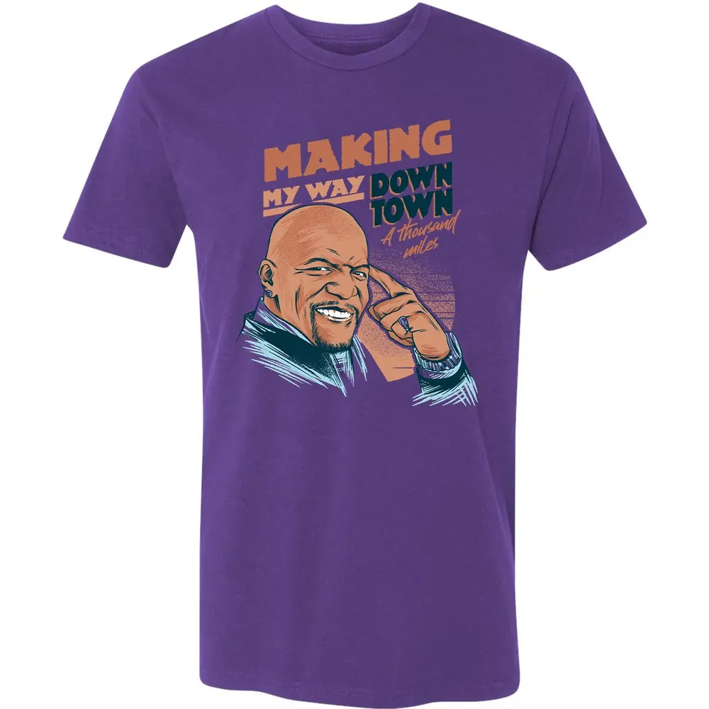 Making My Way Downtown Premium Unisex T-shirt - 7
